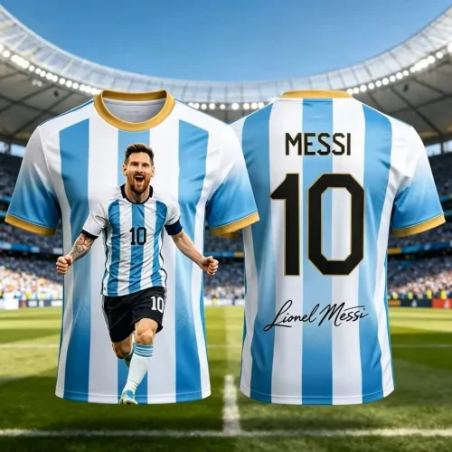 Leo Messi T-Shirt #8